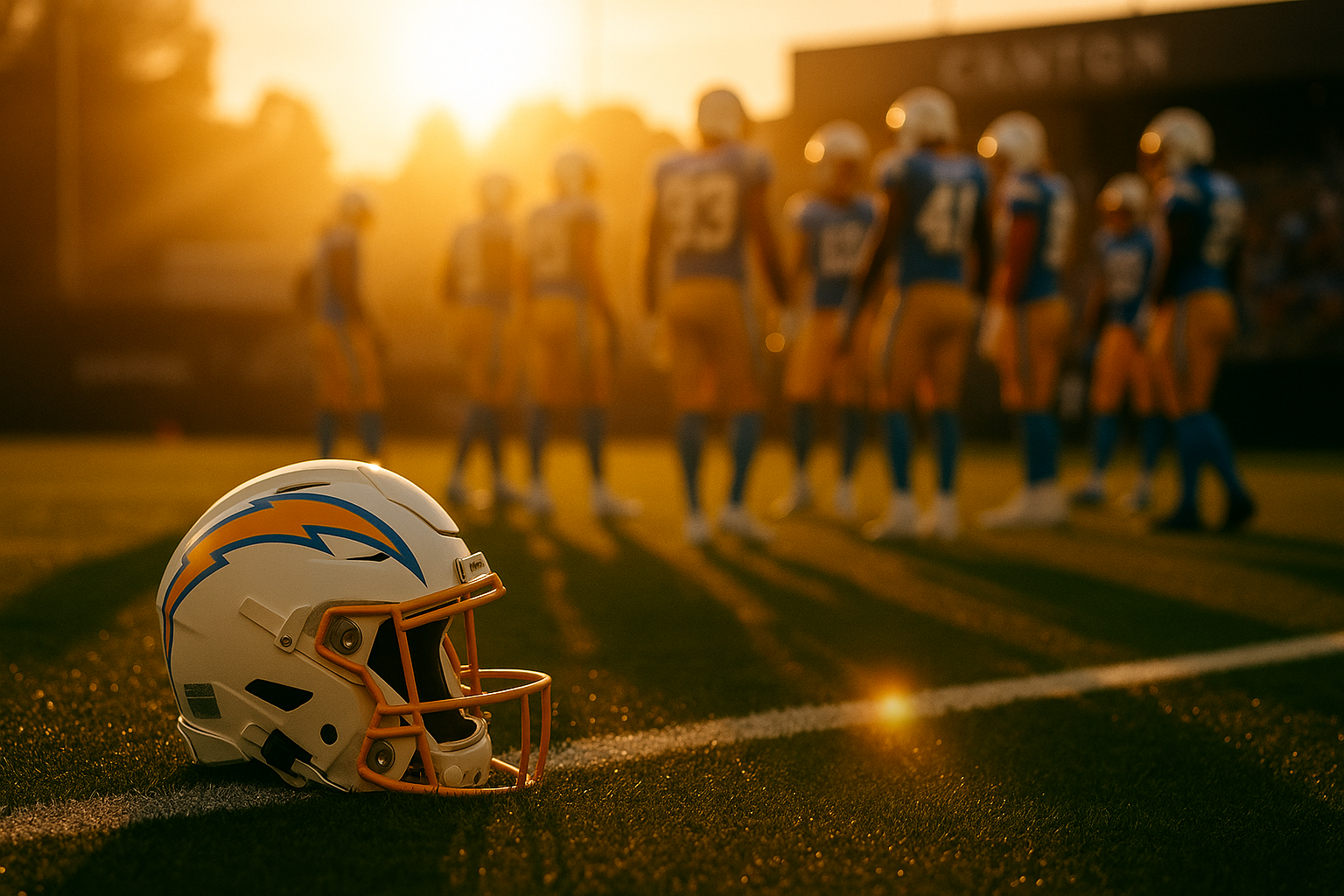 A Flash of Powder Blue, A Cloud of Concern: Chargers Kick Off 2025 in Canton