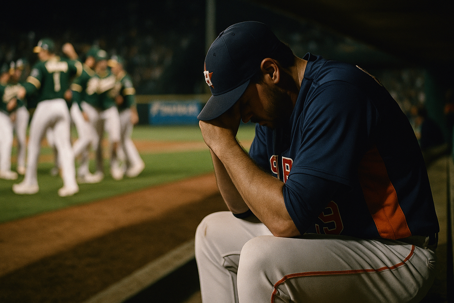 A Historic Nightmare: Astros Obliterated as A's Rookie Hits Four Home Runs