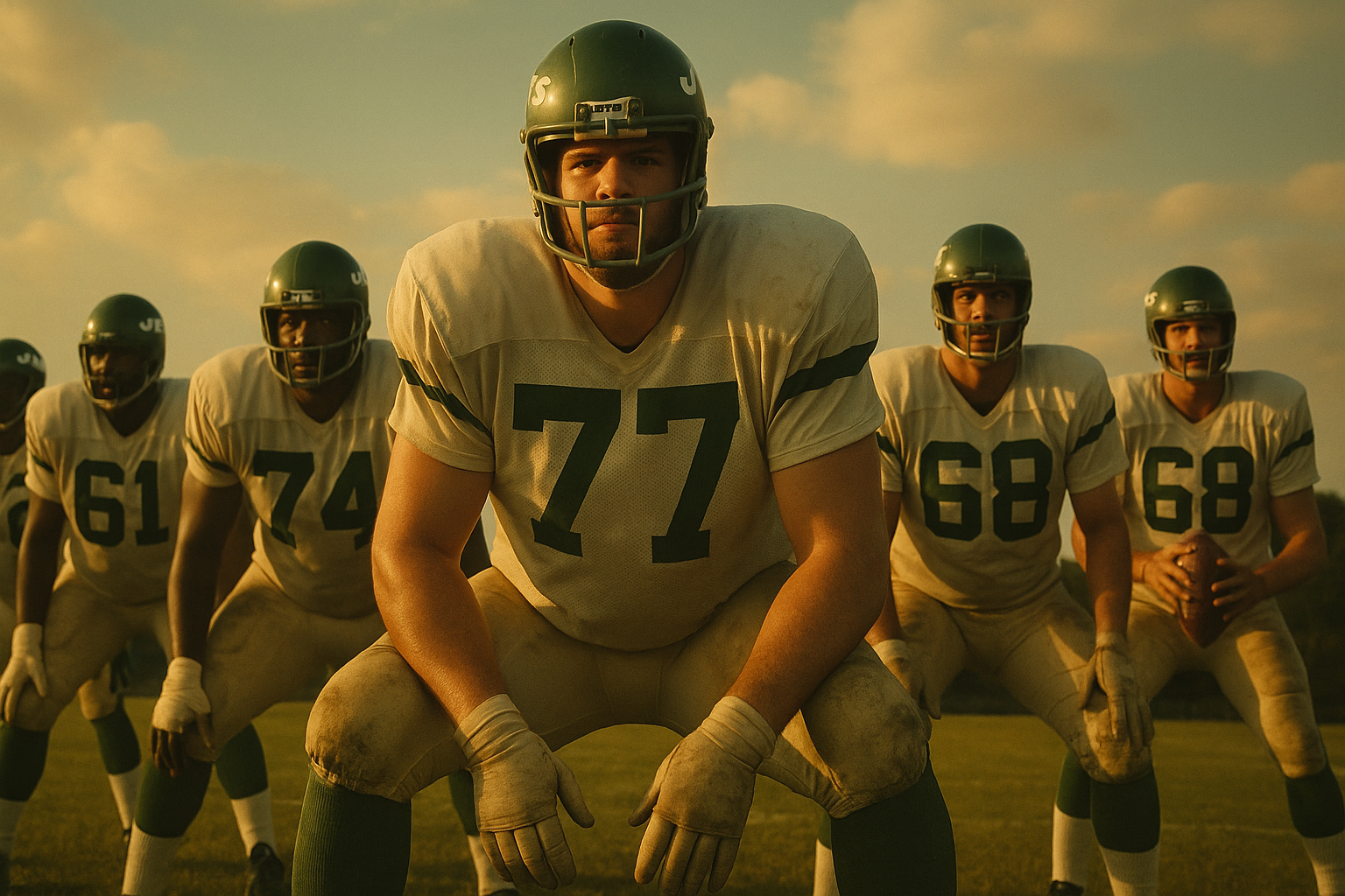 A New Foundation: Jets Build for Fields as Rookie O-Lineman Shines