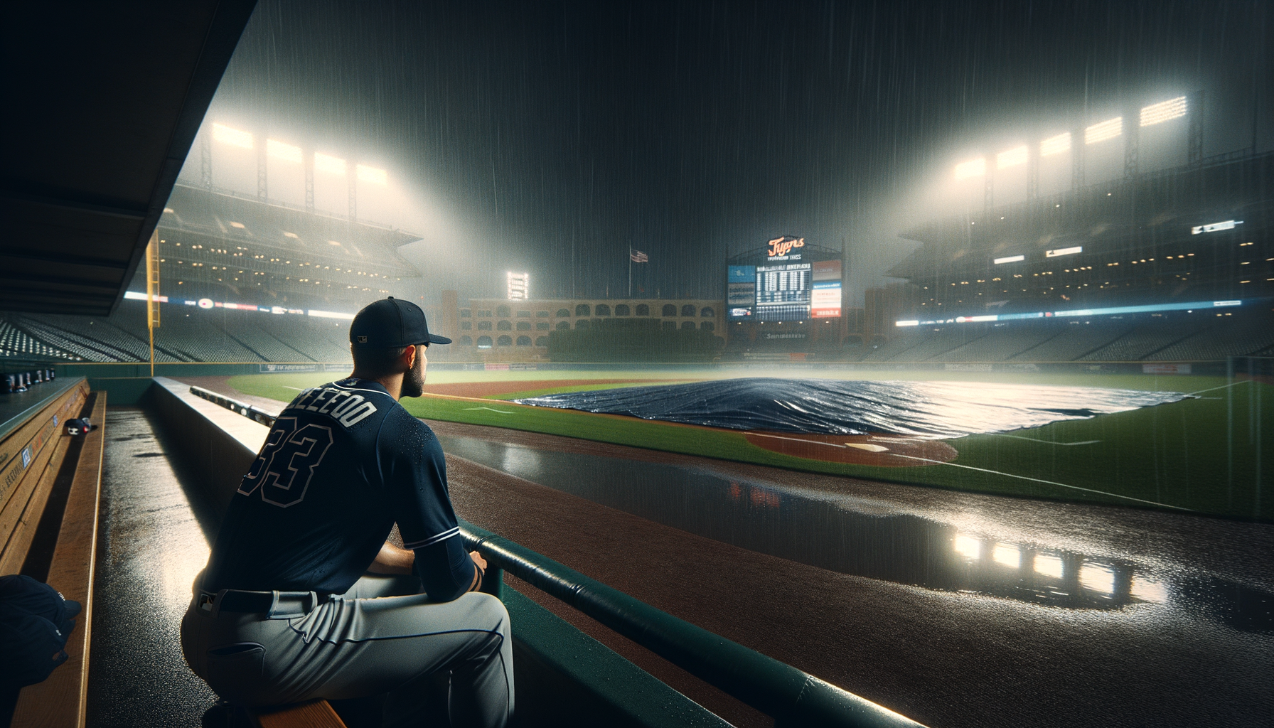 A Saturday Washout: Rain and Radio Silence in Detroit