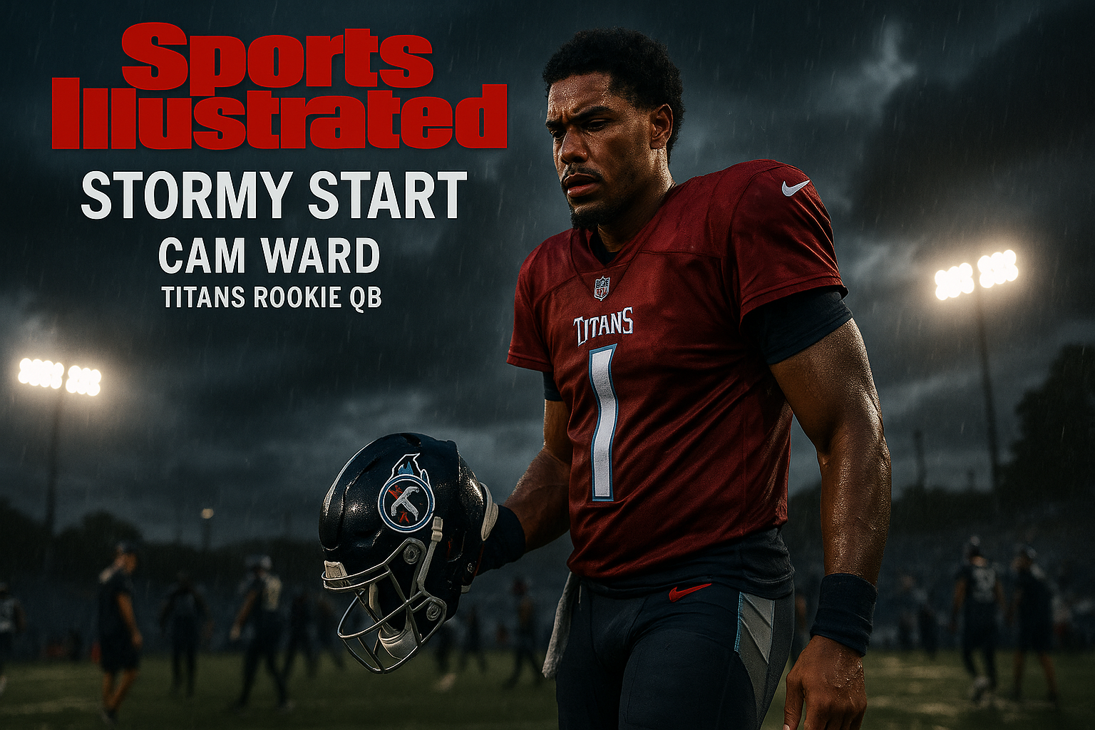 A Stormy Start in Nashville: Cam Ward Faces First Test as Titans Scramble on Day One