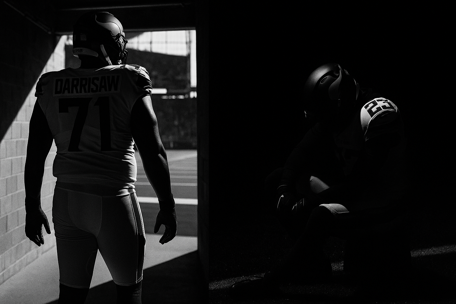 A Tale of Two Fortunes: Darrisaw Gets Paid, Blackmon Goes Down