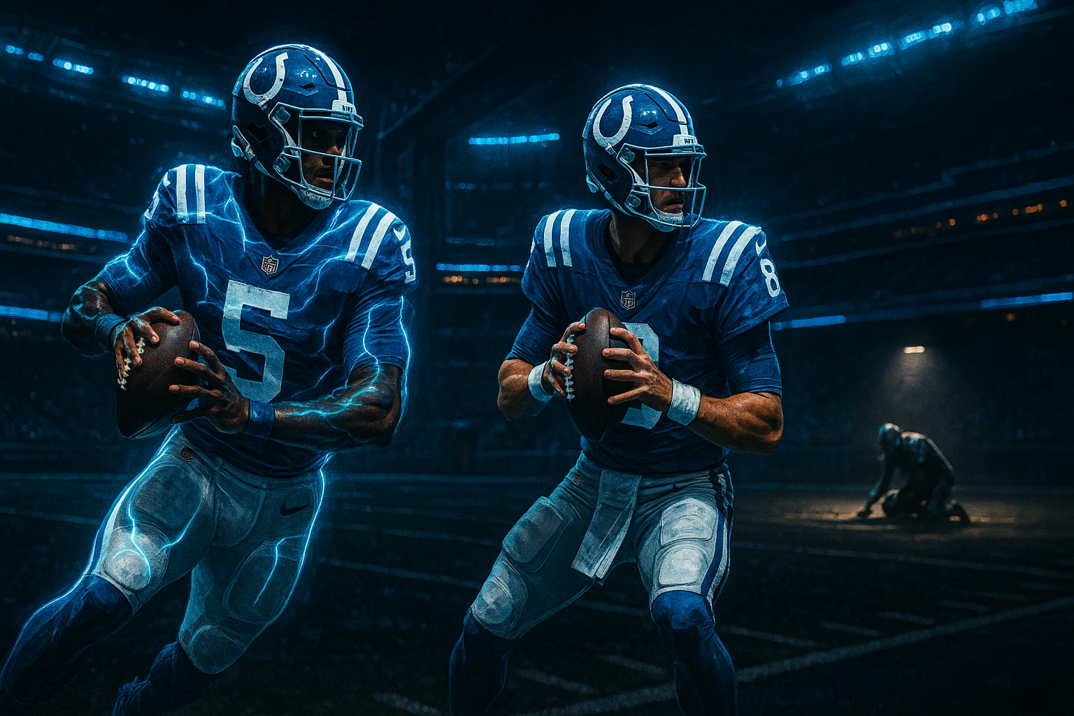 A Tale of Two Fortunes: QB Battle Heats Up as Injury Scare Hits Colts Secondary