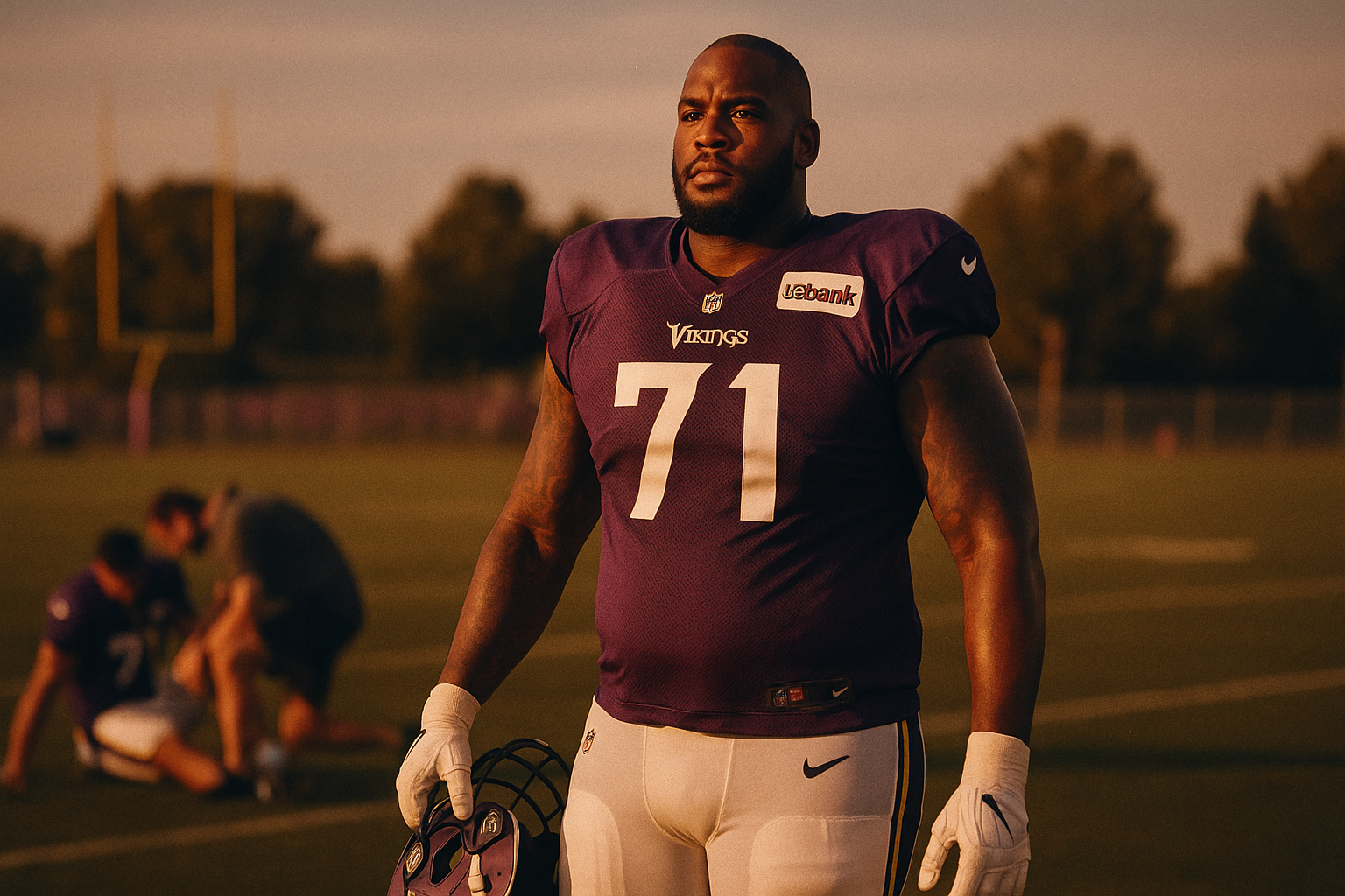 A Tale of Two Fortunes: Vikings Lock Down Darrisaw, Lose Key Corner for the Season