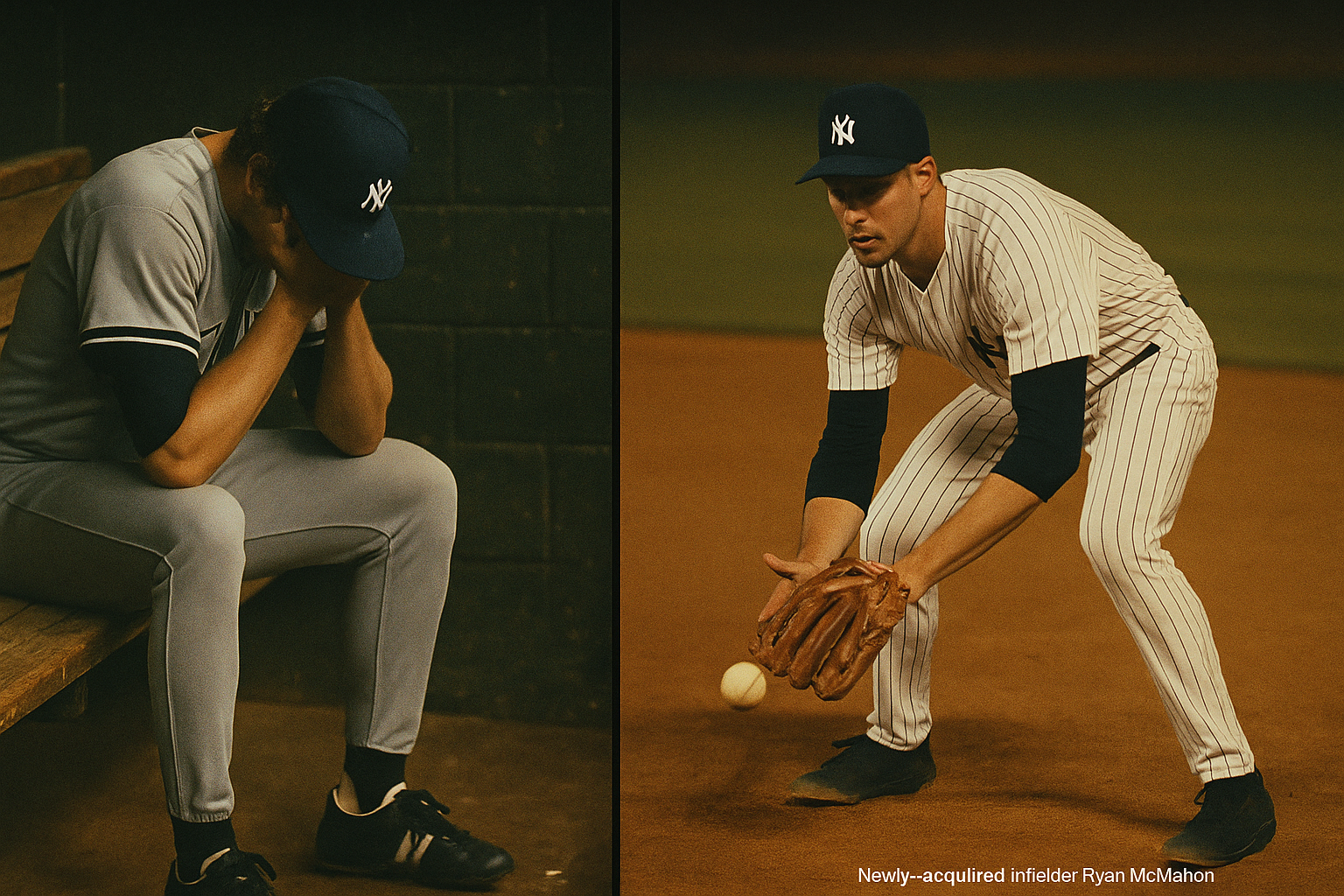 A Tale of Two Yankees: Bombers Battered by Phils, Bolster Infield with McMahon Trade