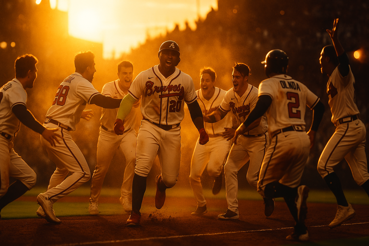 Big Bear, Big Win: Ozuna Delivers After Braves Go All-In on Wild 12-11 Slugfest Victory