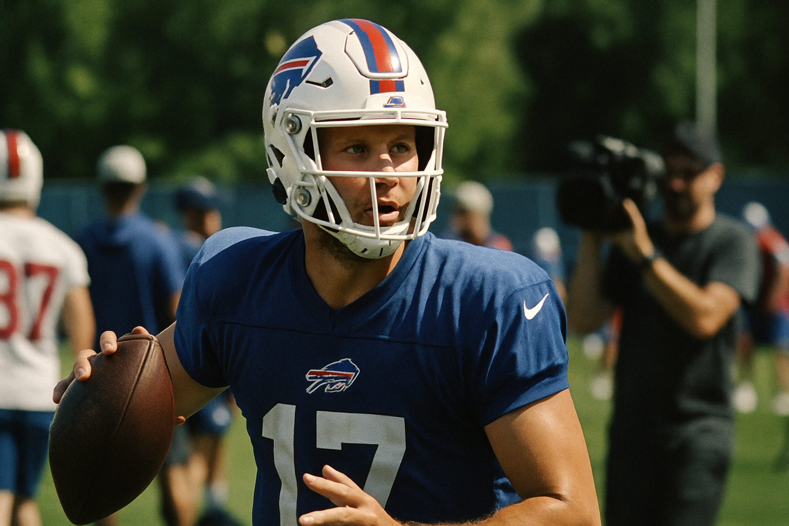 Bills Camp Buzz: Allen Shines for Mom, Cook Explodes, and a Revamped D Takes Shape