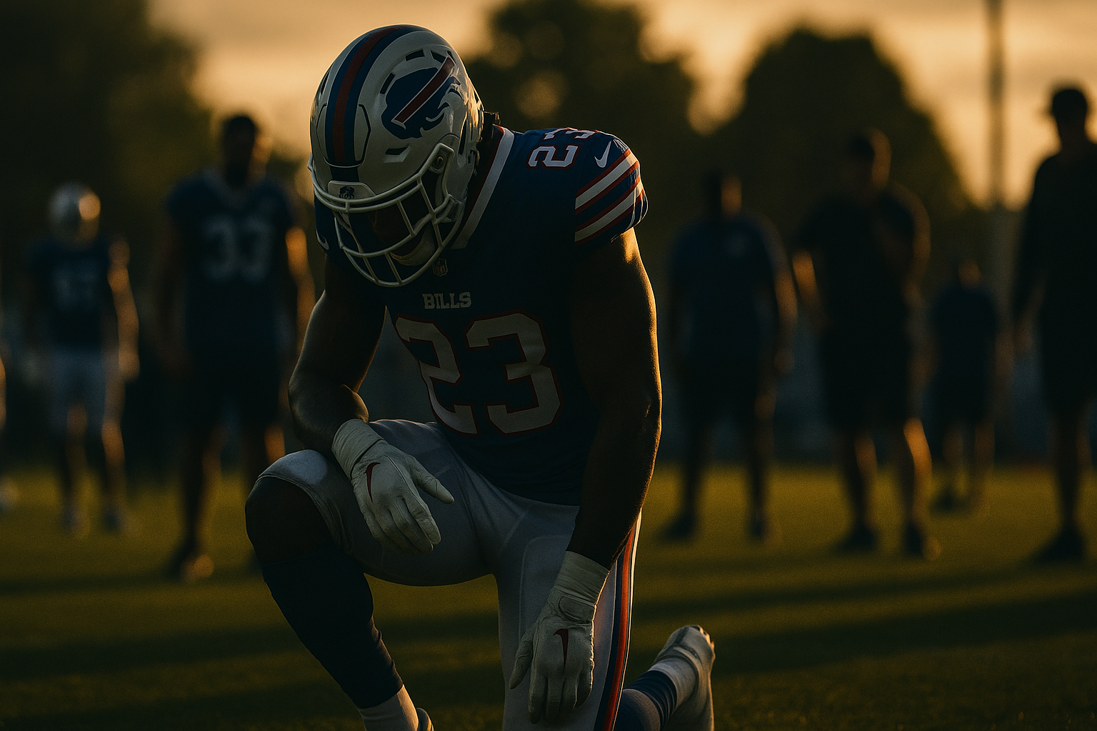 Bills Hold Breath as First-Rounder Hairston Suffers Scary Knee Injury