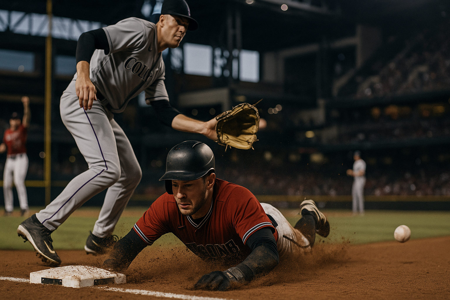 Blaze sets the tone, D-backs roll 6-1: Alexander drives in four as Arizona takes fourth win in six