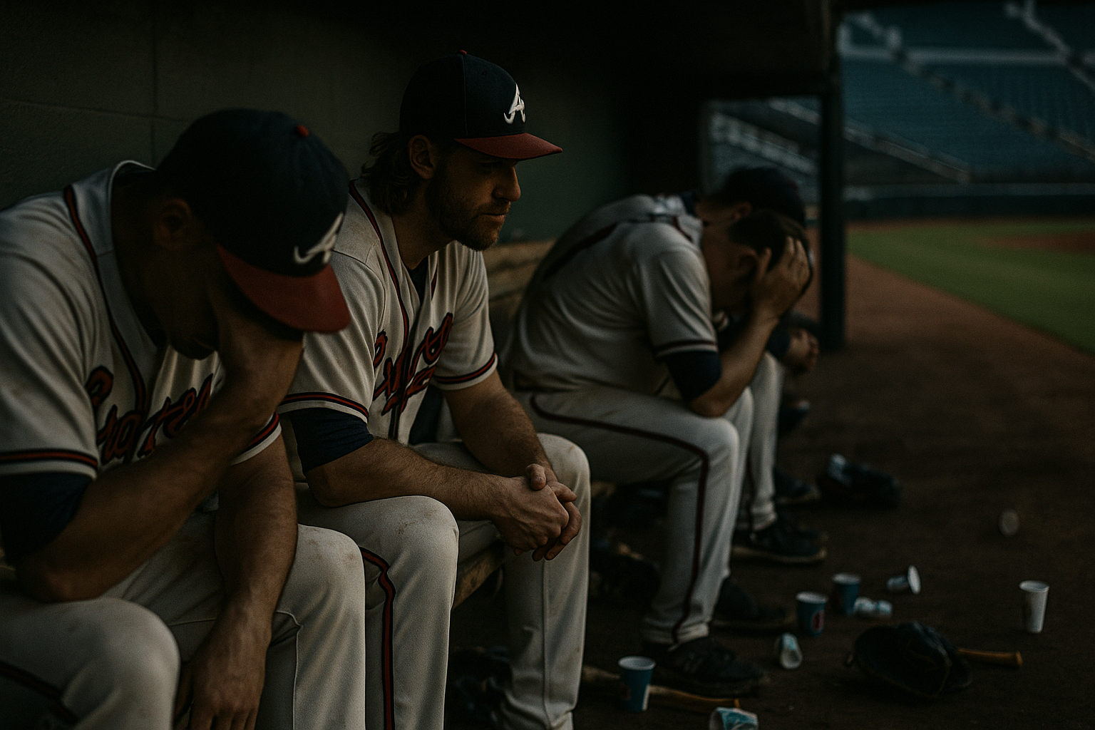 Braves in Freefall: Skid Hits Five as Pitching Crisis Deepens