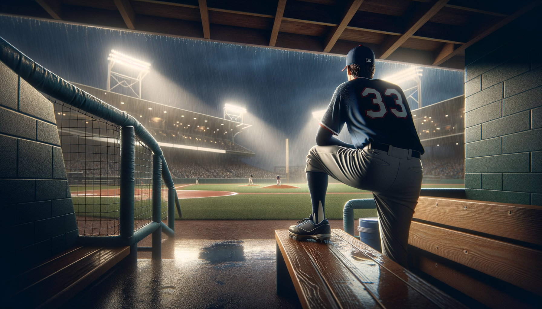 Braves Play the Waiting Game: Lead Cardinals in Rain-Soaked Finale, Shake Up Bullpen for Second-Half Push