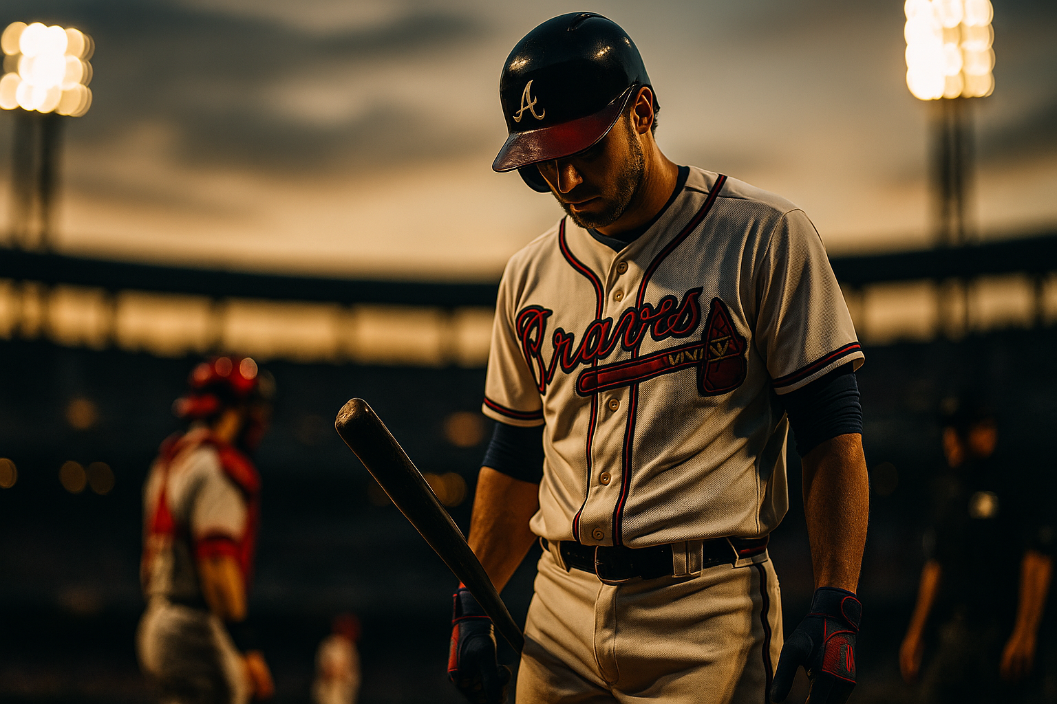 Braves' Rally Sputters in 3-2 Pitcher's Duel Loss to Reds