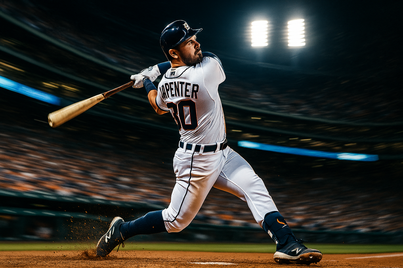 Broom Service in the D: Carpenter's Mammoth Homer Powers Tigers to Sweep of D-Backs