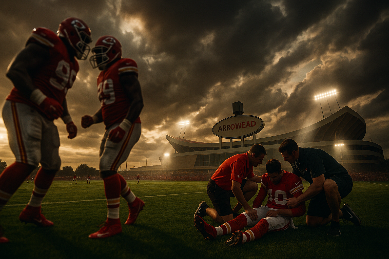 Chiefs Camp Heats Up: Injuries Mount as Fists Fly