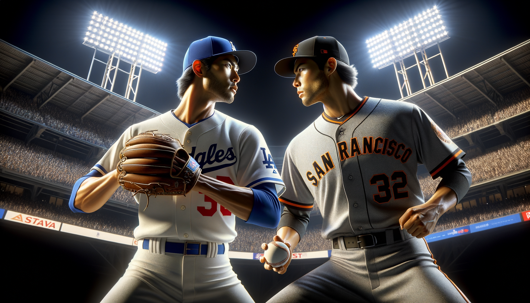 Clash of the Titans: Yamamoto and Webb Face Off as Dodgers and Giants Battle for NL West Supremacy
