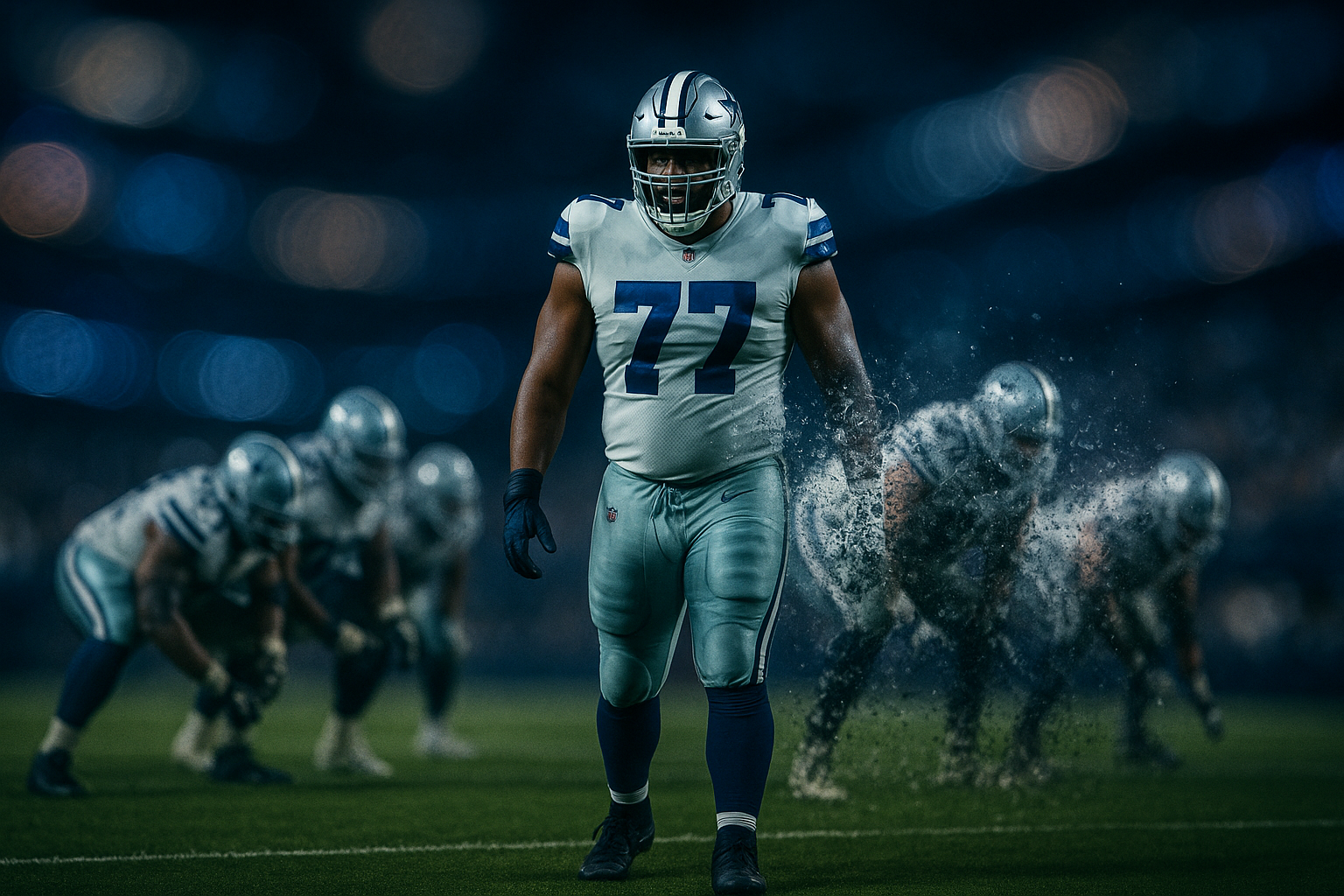 Cowboys Call for Reinforcements: La'el Collins Works Out Amid Offensive Line Meltdown