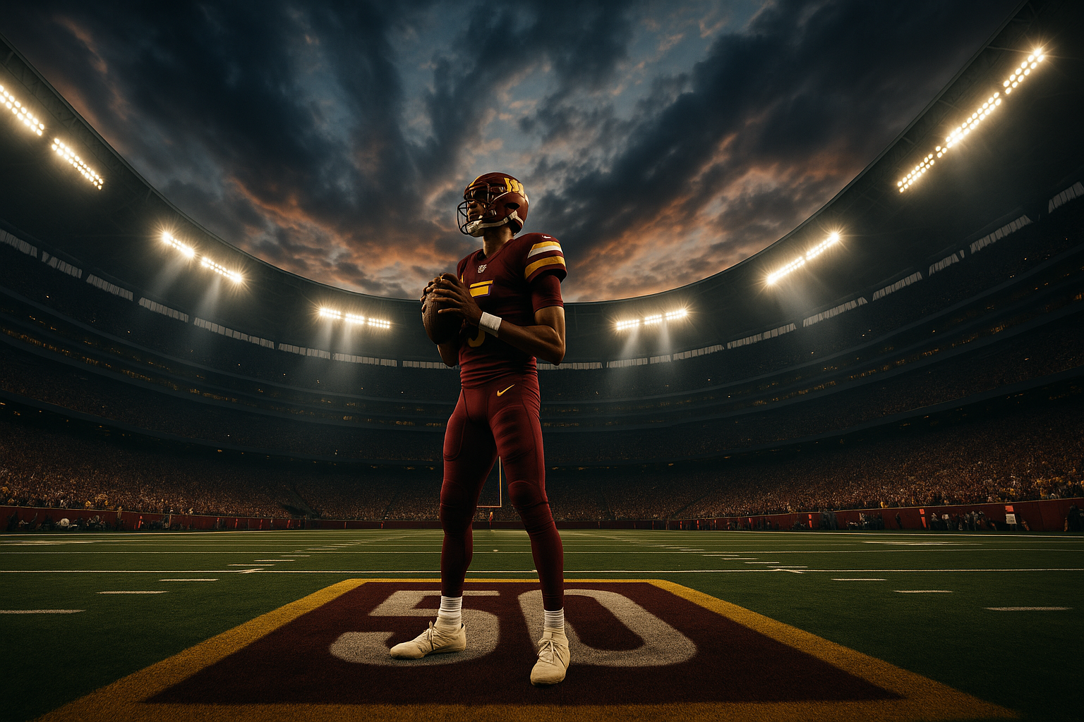 Daniels Dazzles as Rookie QB Hype Hits Fever Pitch