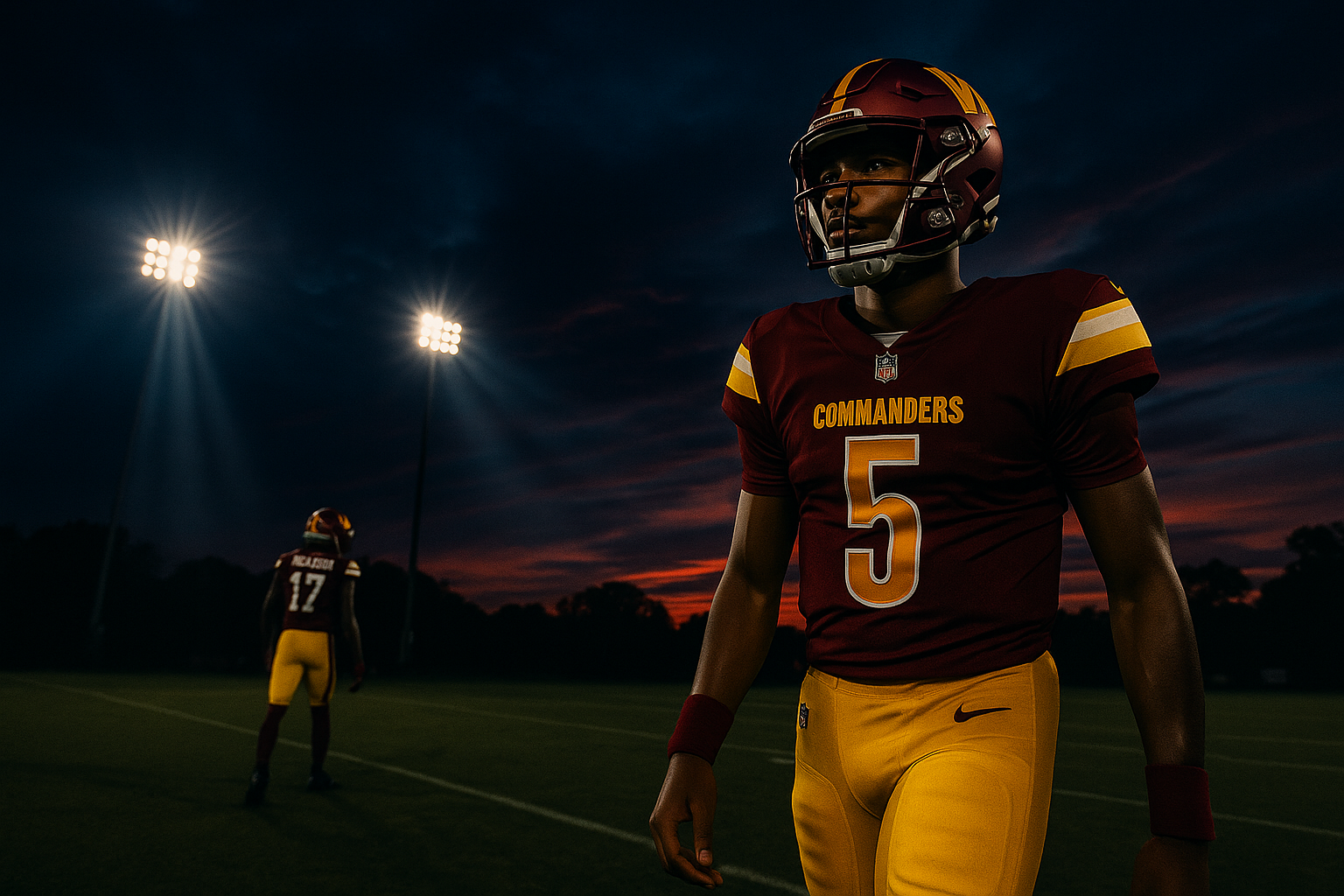 Daniels Dazzles in Pads as McLaurin Contract Cloud Looms