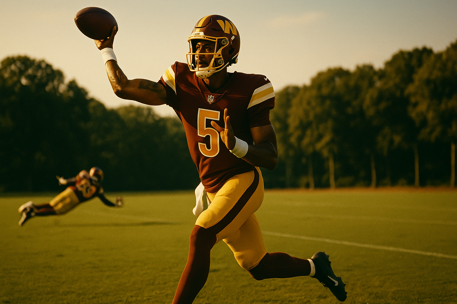 Daniels to Deebo Lights Up Camp as McLaurin Contract Looms
