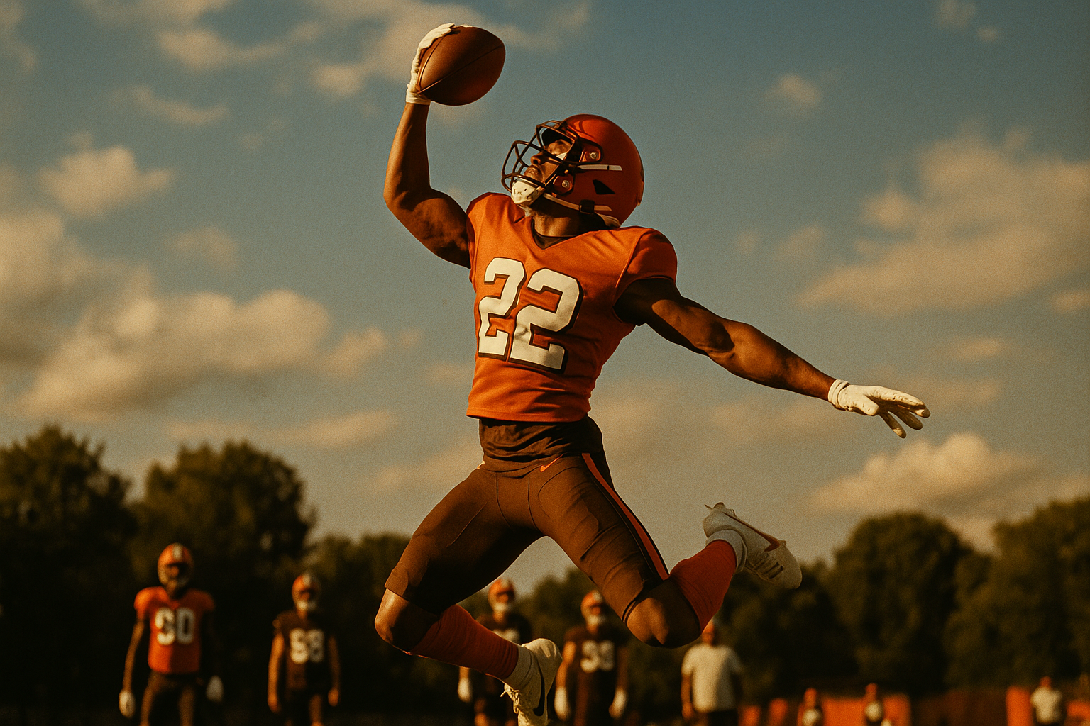 Delpit's Day 2 Heist Electrifies Browns Camp