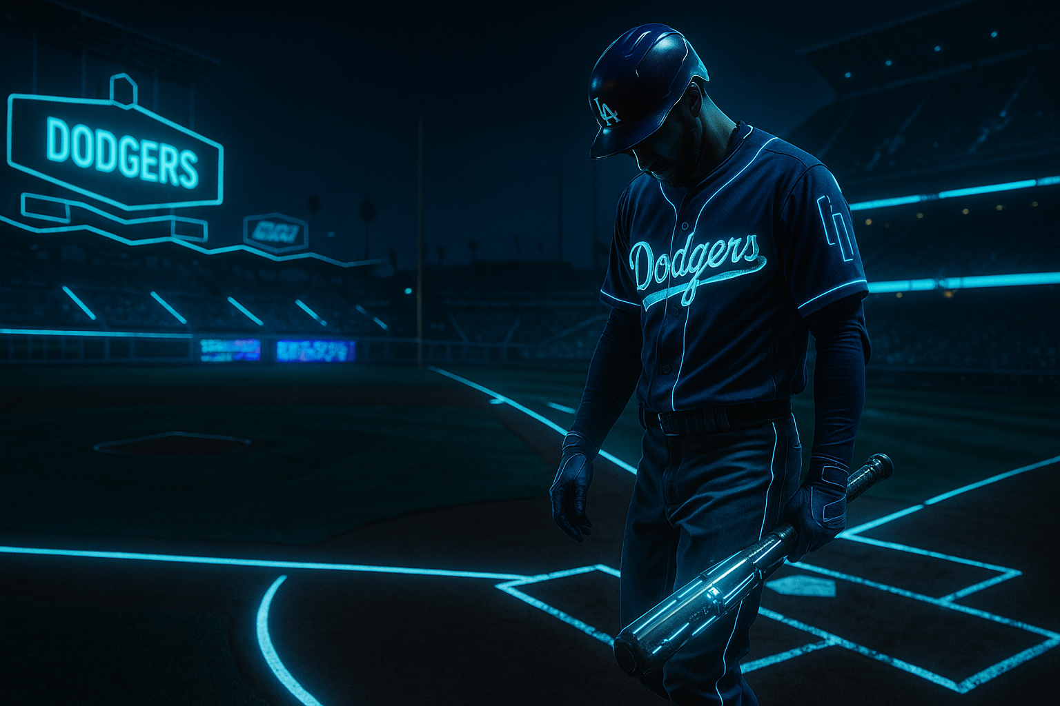 Dodgers' Bats Go Silent Again in 3-2 Loss to Cardinals