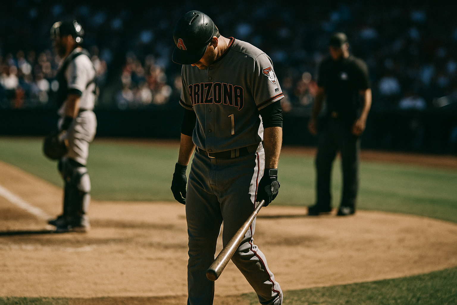 Five Straight Losses as D-backs' Bats Fall Silent in Detroit