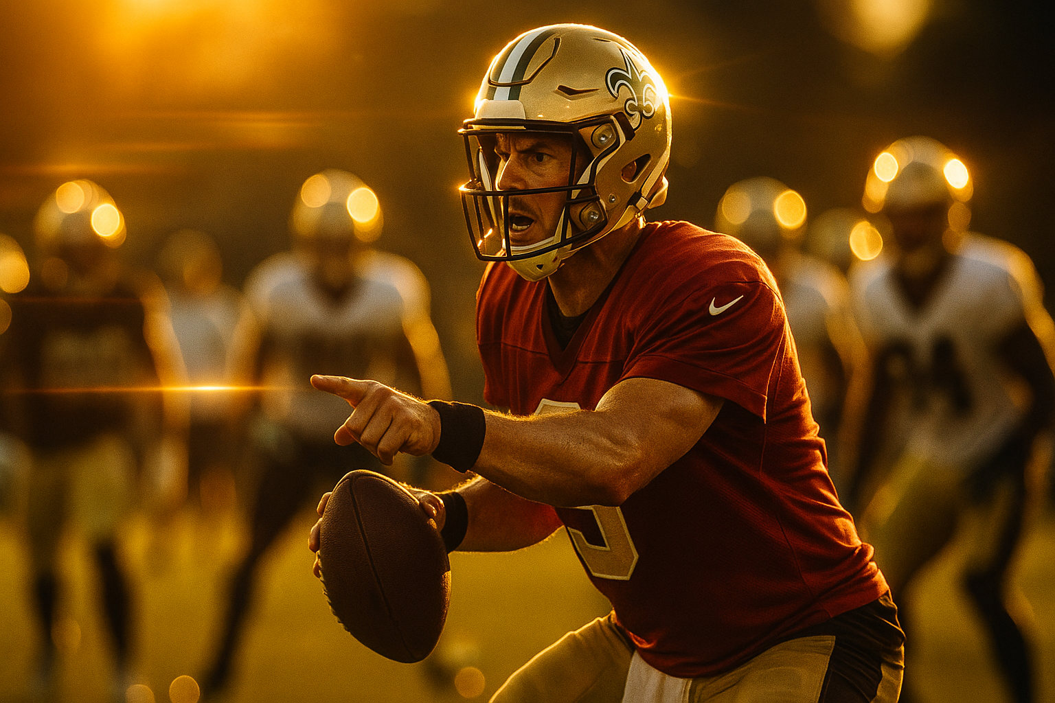 Haener Commands Attention as New-Look Saints Crank Up the Intensity