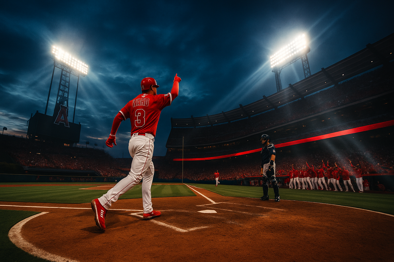 HALOS HANG ON: Ward's Homer, Hendricks' Grit Snap Skid in Tense 3-2 Win Over Mariners