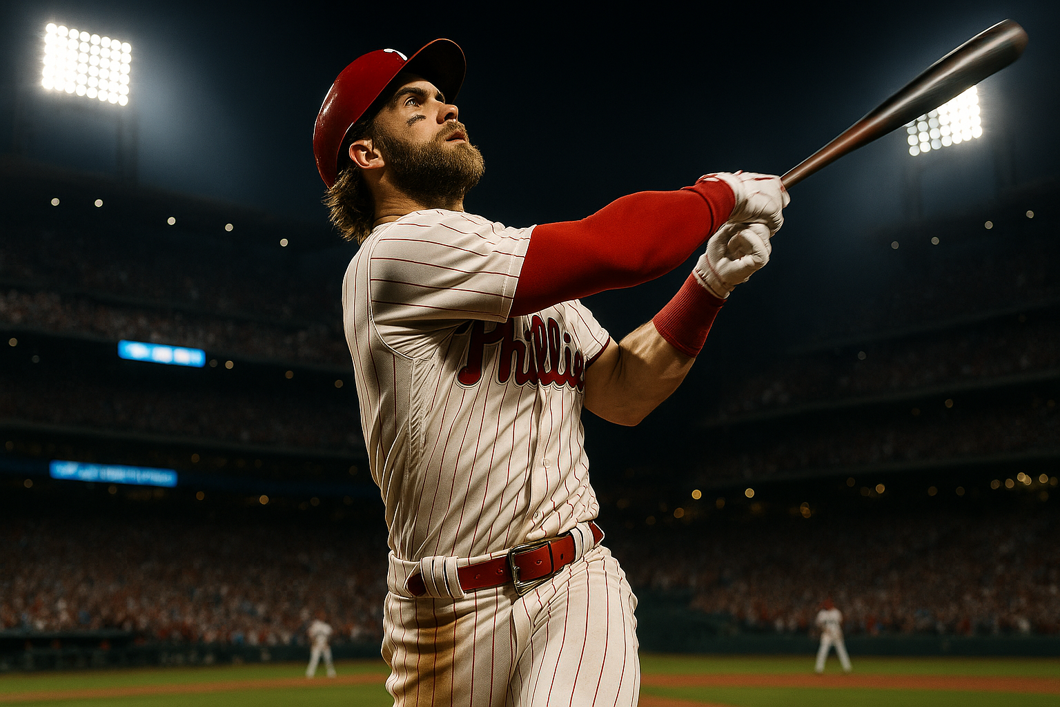 Harper Hits Homer No. 350, But Sox Spoil the Party in 11-Inning Slugfest