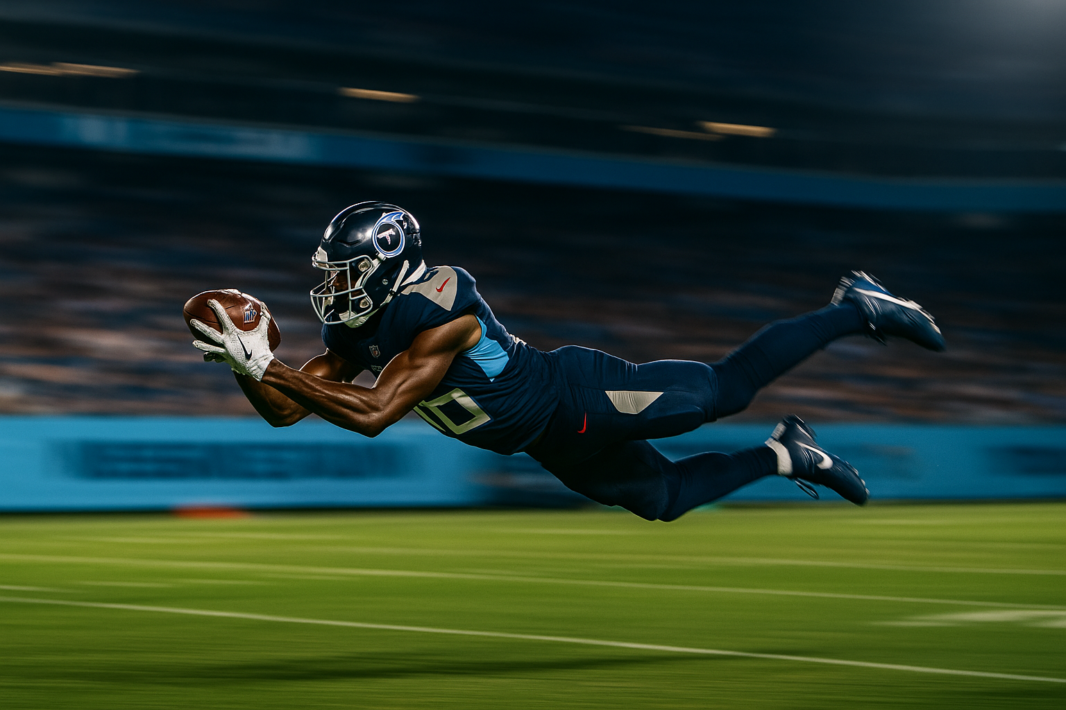 Heartbreak at Nissan: Treylon Burks Fractures Collarbone, Season in Jeopardy