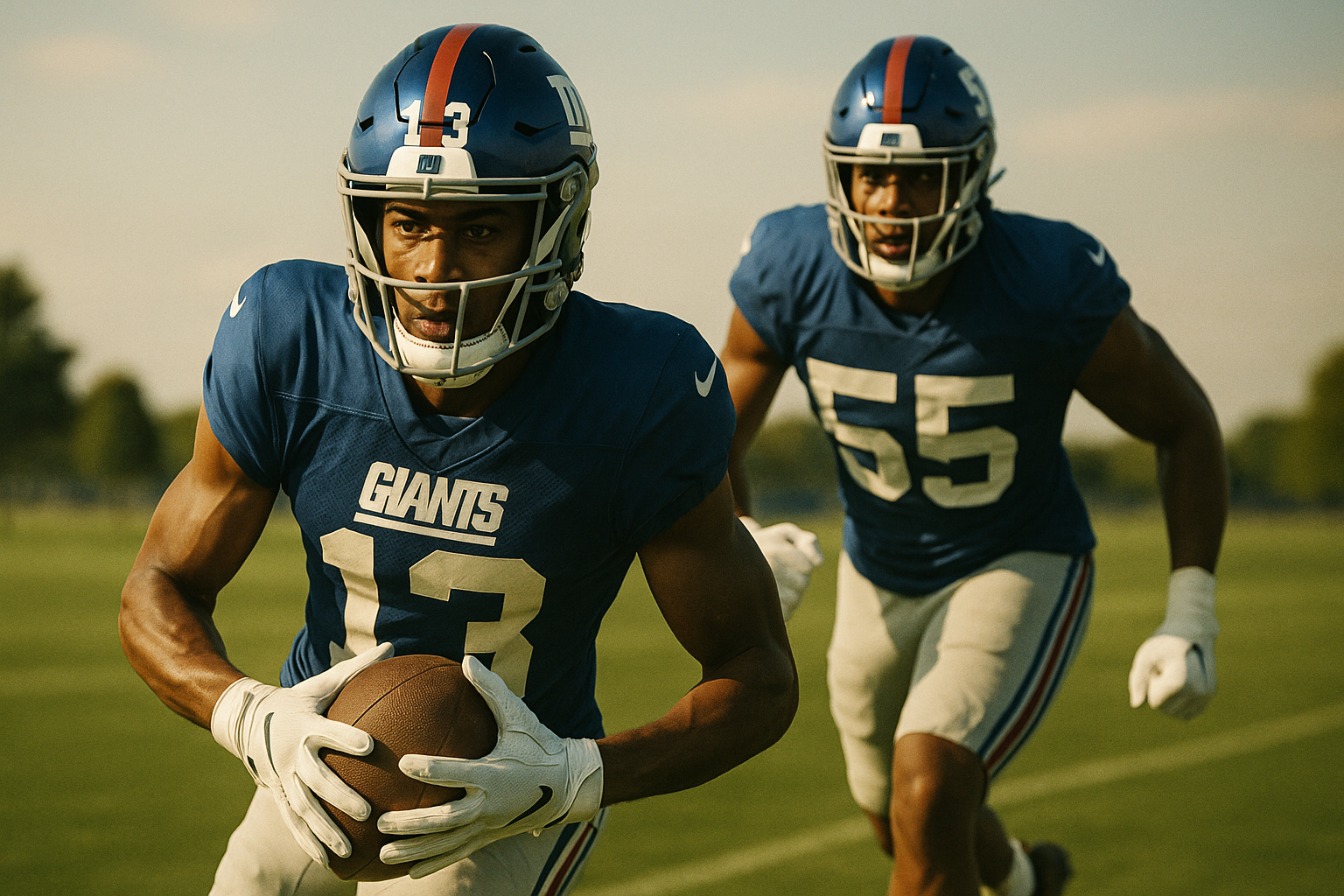 Hope Has a Name: Carter and Nabers Electrify Giants Camp