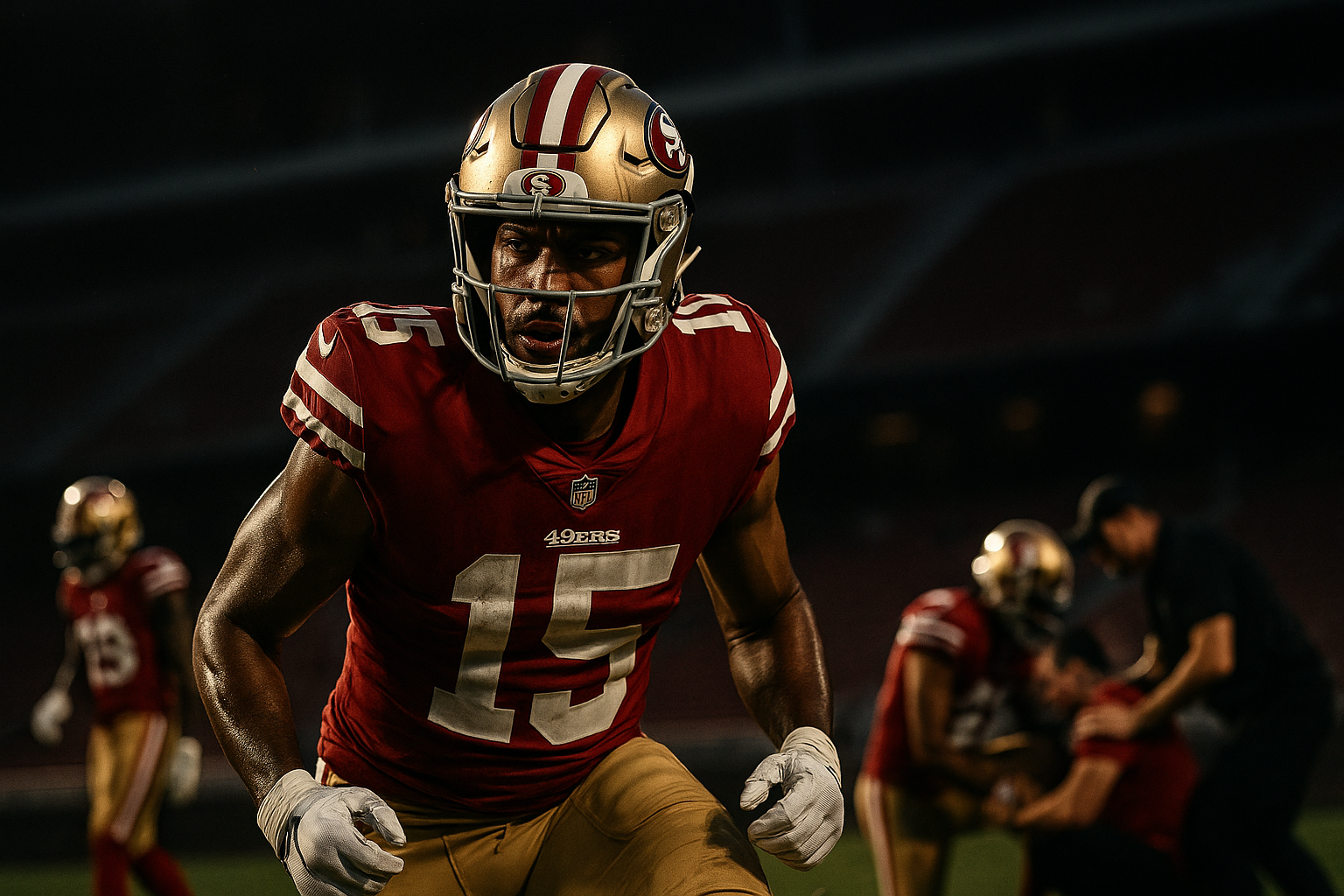 Injury Bug Bites Hard as 49ers WR Corps Decimated on Day One