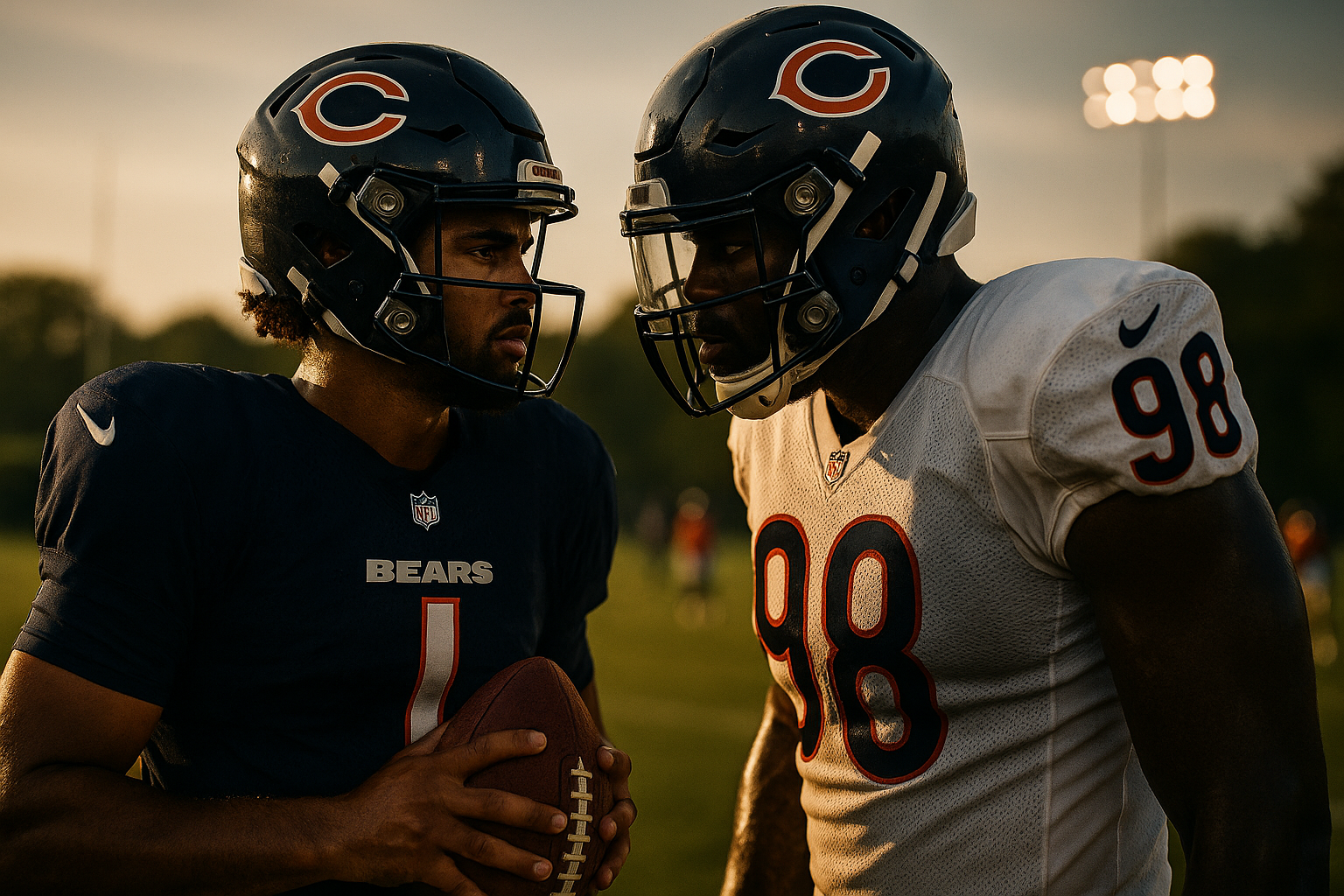Iron Sharpens Iron: Bears Defense Dominates Caleb Williams in Fiery Training Camp Opener