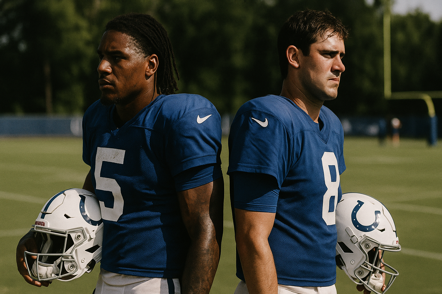 Jones OR Richardson? Colts' First Depth Chart Fuels Fierce QB Debate