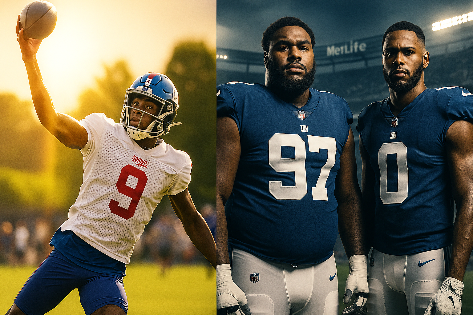 Nabers Dazzles Through Injury as Revamped Giants Defense Takes Shape