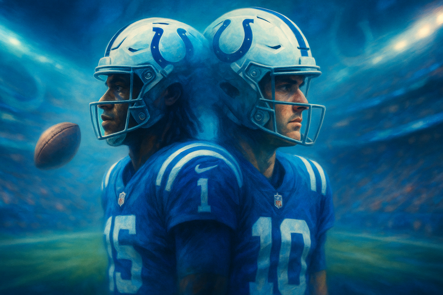 Neck and Neck: Steichen Declares Colts' QB Battle a Dead Heat
