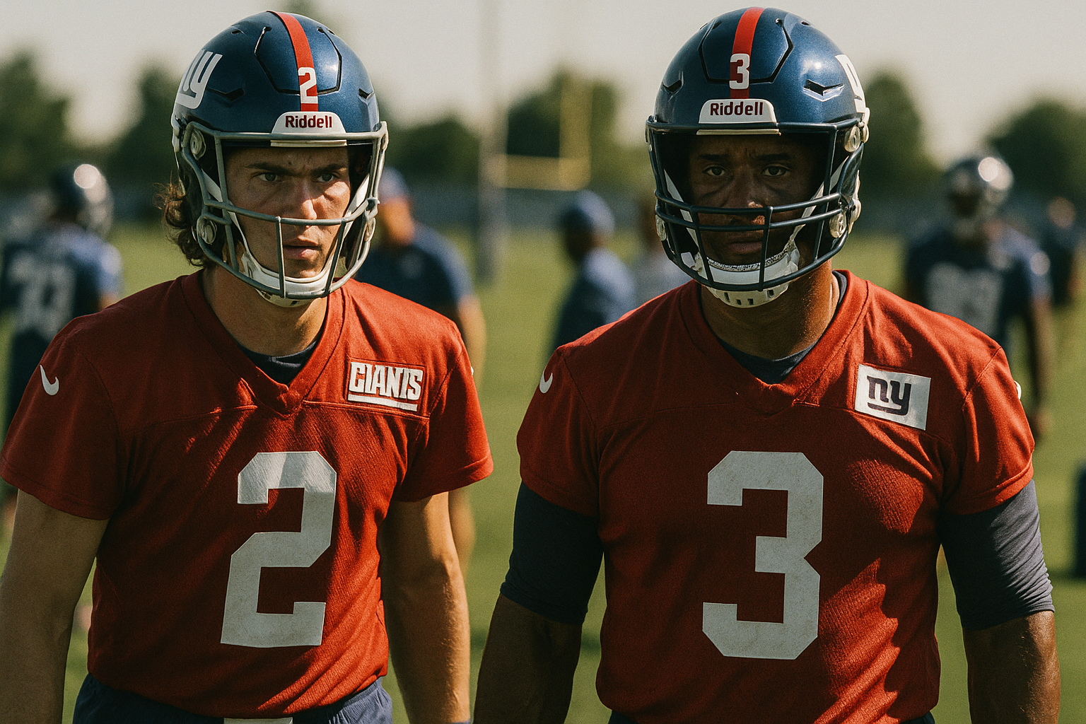 New Era, Old Doubts: Giants Open Camp with a QB Battle and a Point to Prove