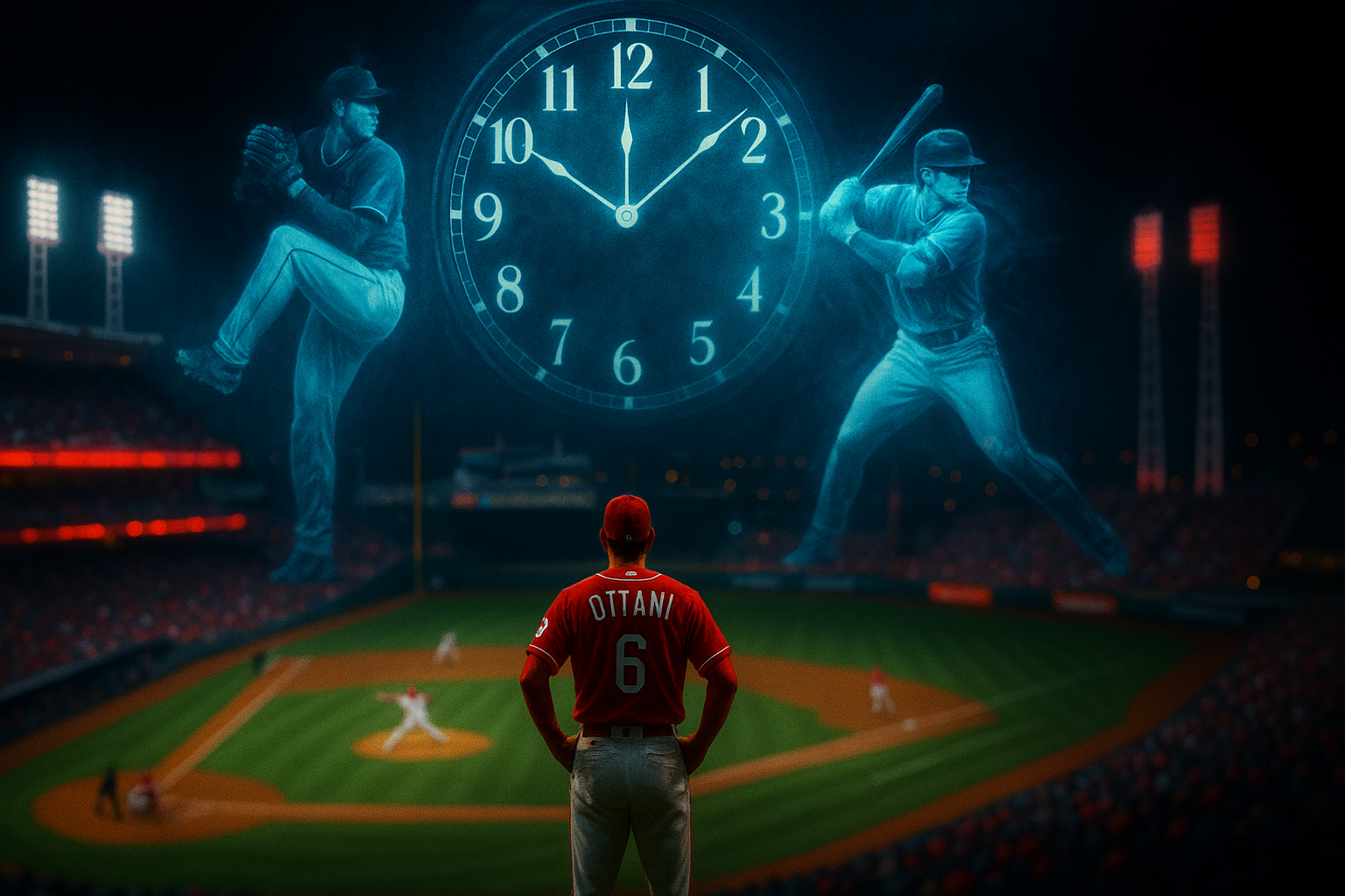 Ohtani's Dominance Completes Sweep, Puts Reds on the Clock