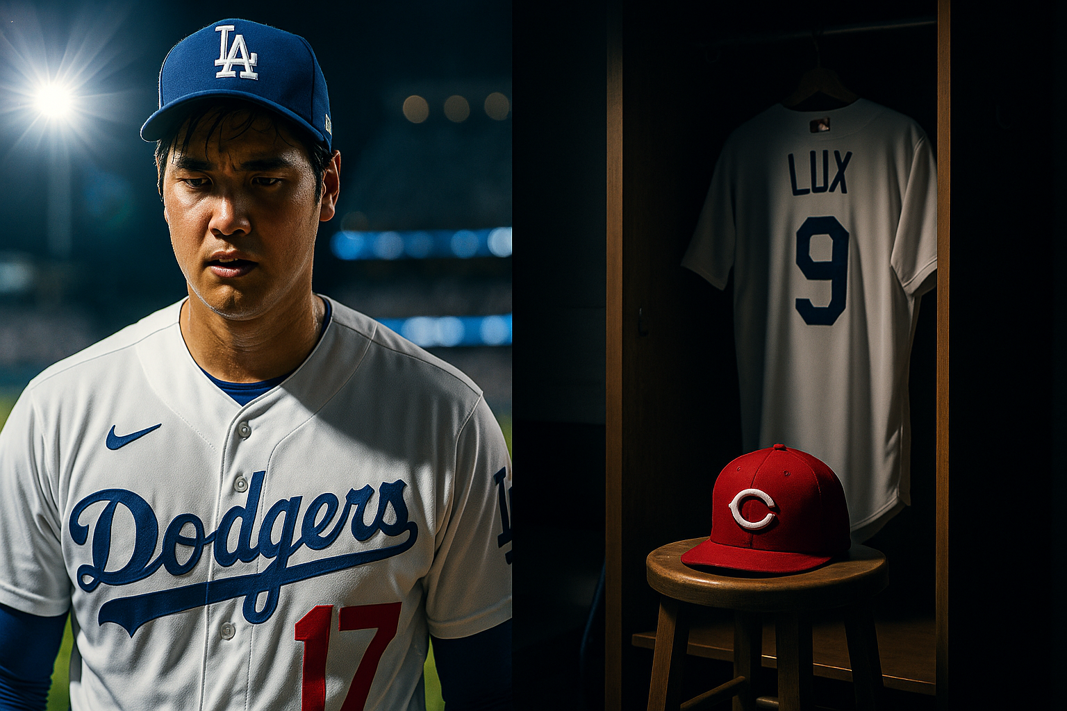 Ohtani's Historic Streak Can't Save Dodgers in Loss; Lux Traded to Reds