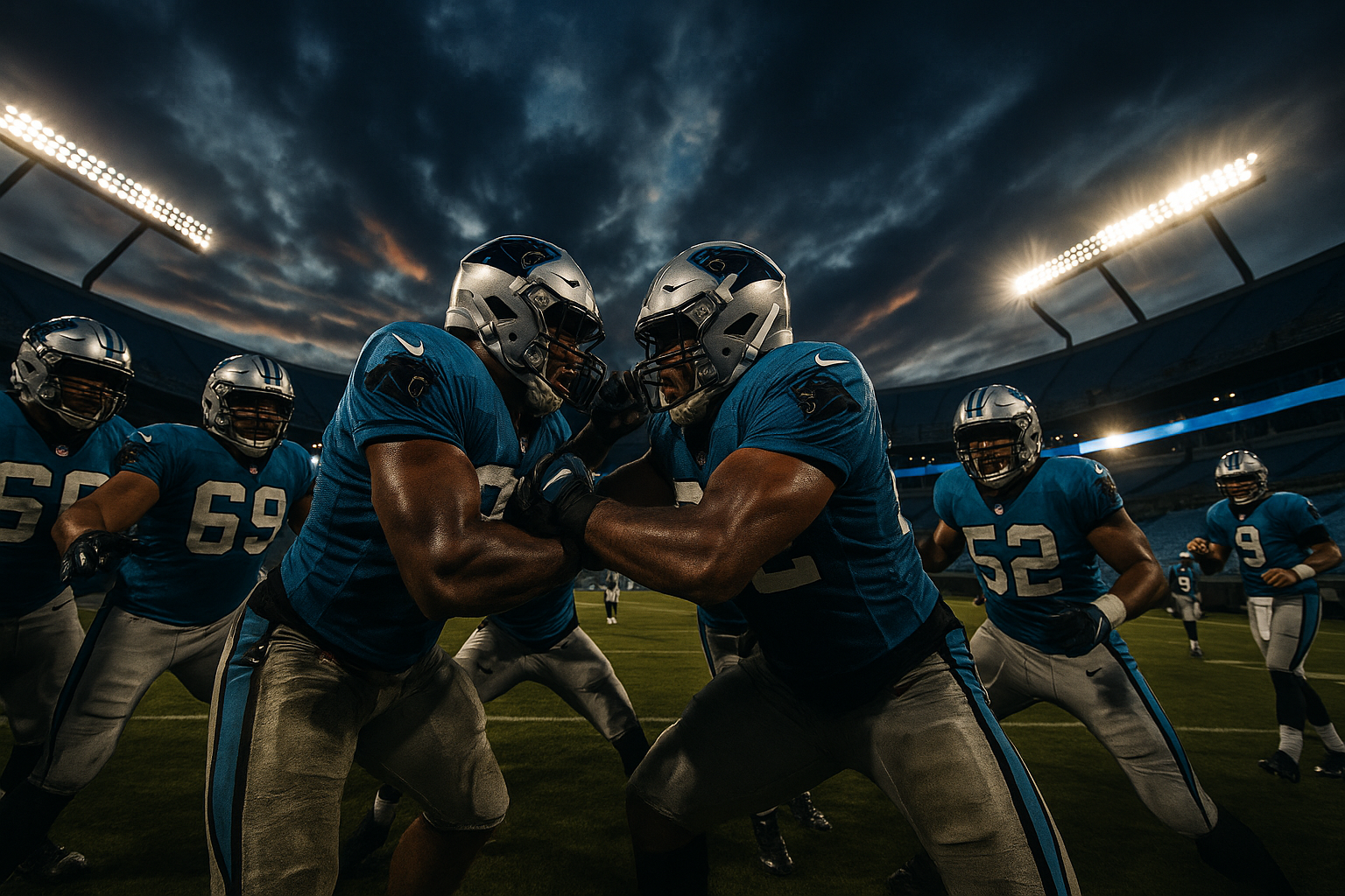 Pads On, Tempers Flare: Panthers Training Camp Heats Up