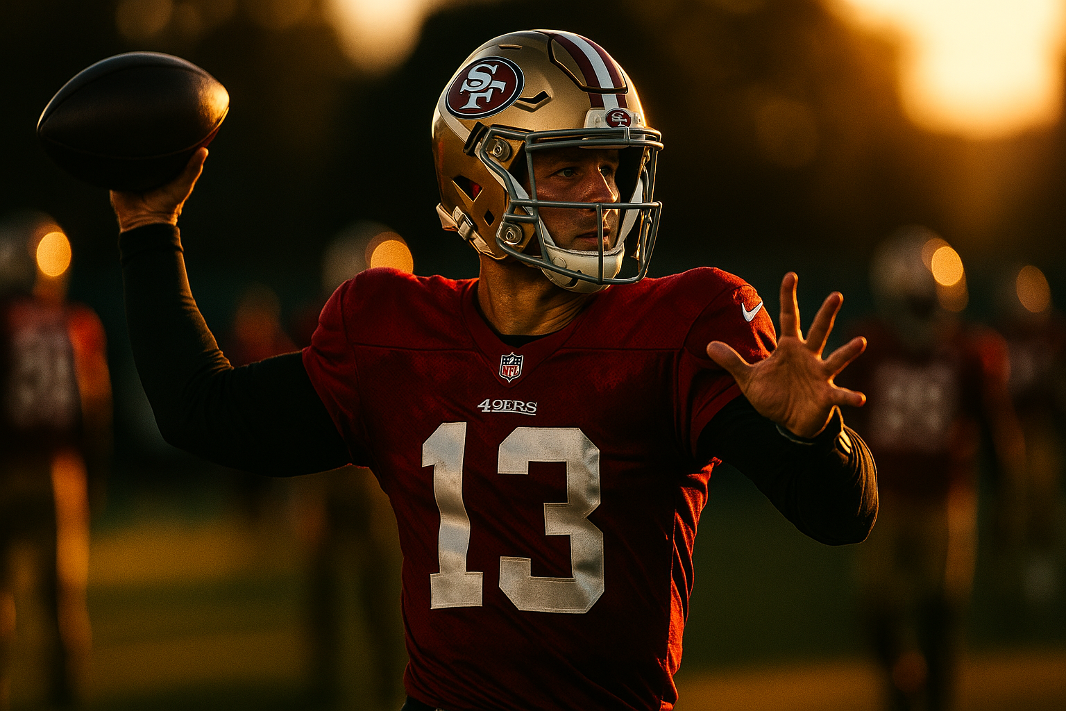 Purdy Lights Up Camp While RB Room Thins Out