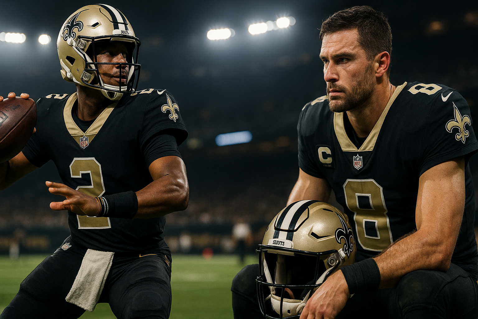 QB Battle Heats Up in the Bayou as Injuries Mount for the Saints