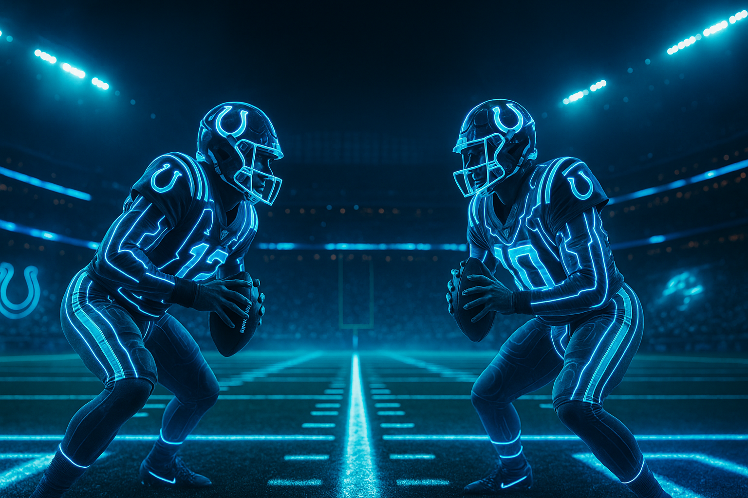 Quarterback Duel and a $100 Million Deal Electrify Colts' Primetime Practice