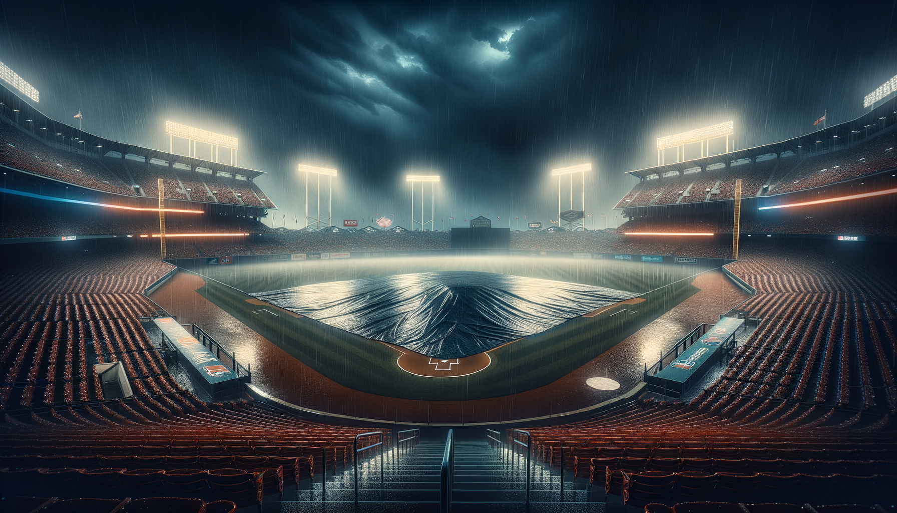 Rain Reigns Supreme at GABP, Halting Reds-Padres Showdown