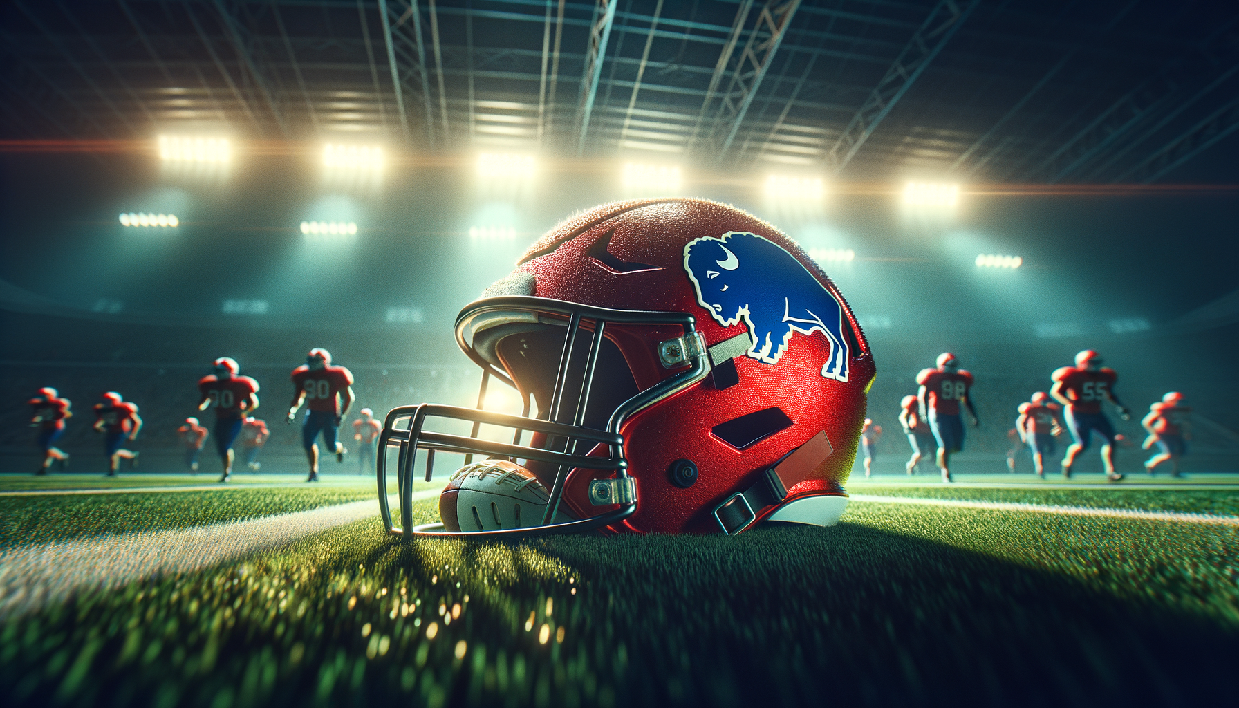 Red Alert! Bills Bring Back Iconic '90s Helmets for Highmark's Final Season