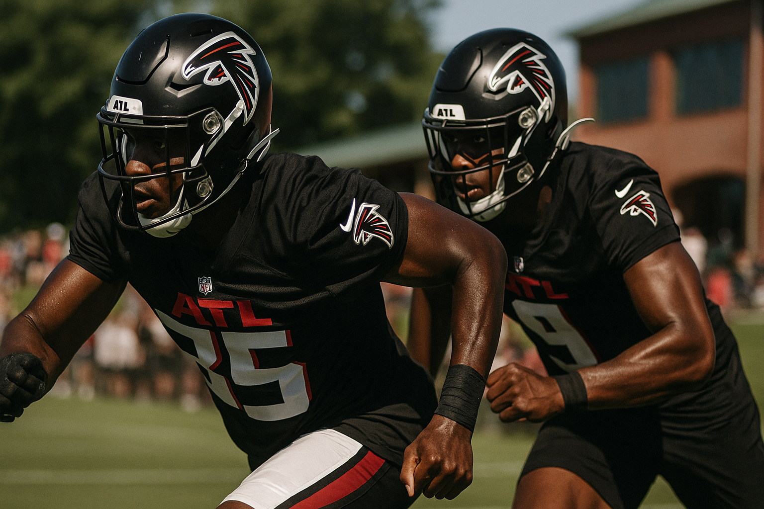 Rookies Seize the Spotlight: Walker and Pearce Jr. Lead First-Team Defense at Falcons Camp