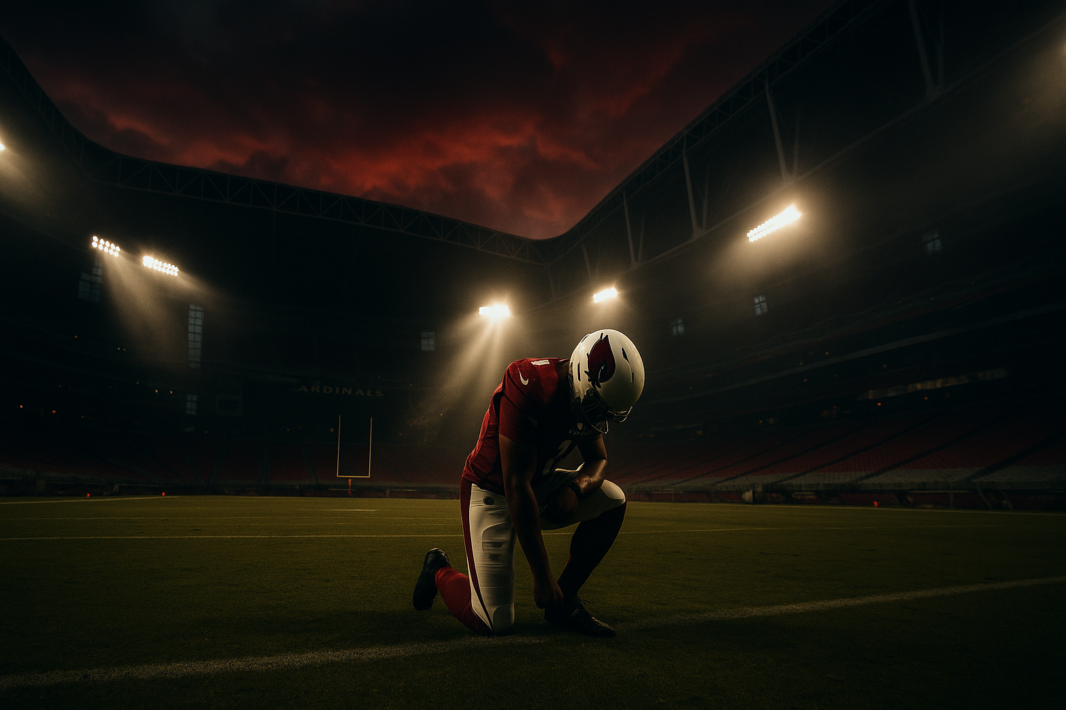 Sobering Day in Glendale as Scary Injury Overshadows Cardinals' High Hopes