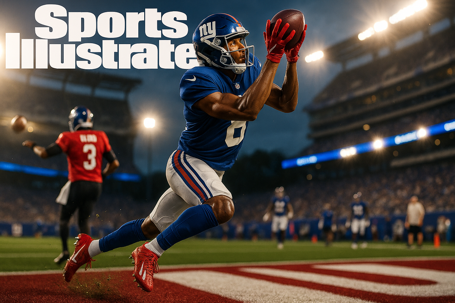 Sparks Fly on Day 1: Nabers Dazzles, QB Battle Ignites as Giants Camp Opens