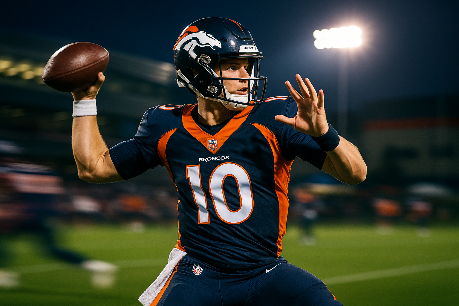 Sutton Sits, Nix Shines: A Glimpse of the Broncos' Future on Display at Camp
