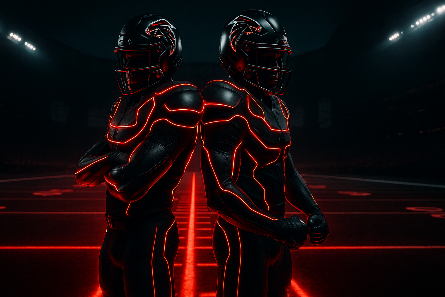 The Future is Now: Rookie Edge Duo Takes Over Falcons Camp
